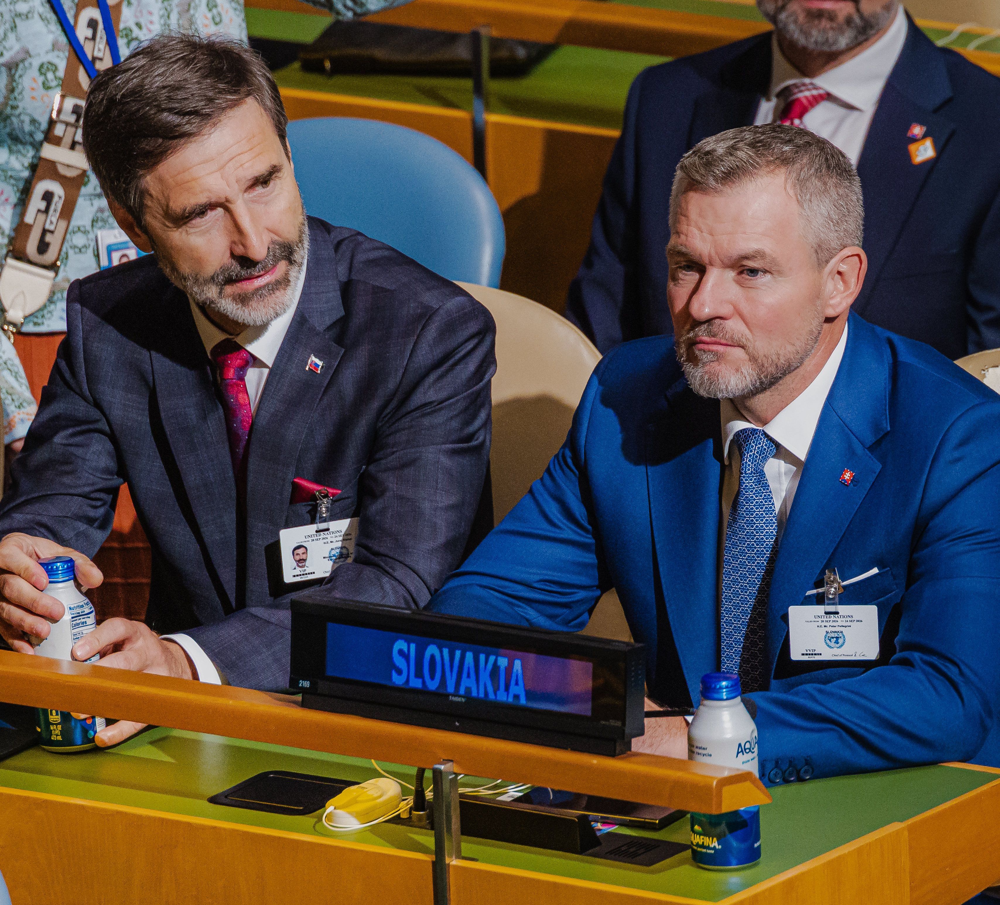 Blanár a Ryženkov rokovali v New Yorku: Otvorené kanály sú kľúčom k riešeniu vojny na Ukrajine
