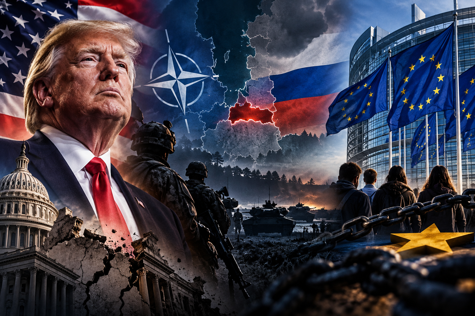 Zahraničné správy 22. septembra: Finále americkej výnimočnosti. Vojna medzi Ruskom a NATO sa priblížila. „Ideologická lobotómia“ pre kandidátov do EÚ