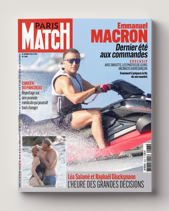 Ako sa Macron zabáva, zatiaľ čo Francúzsko horí: Fotografia prezidenta z dovolenky nahnevala občanov