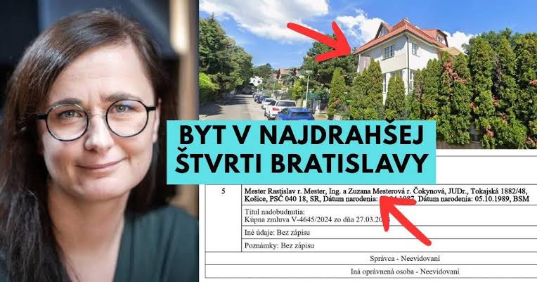 Na snímke Mesterová