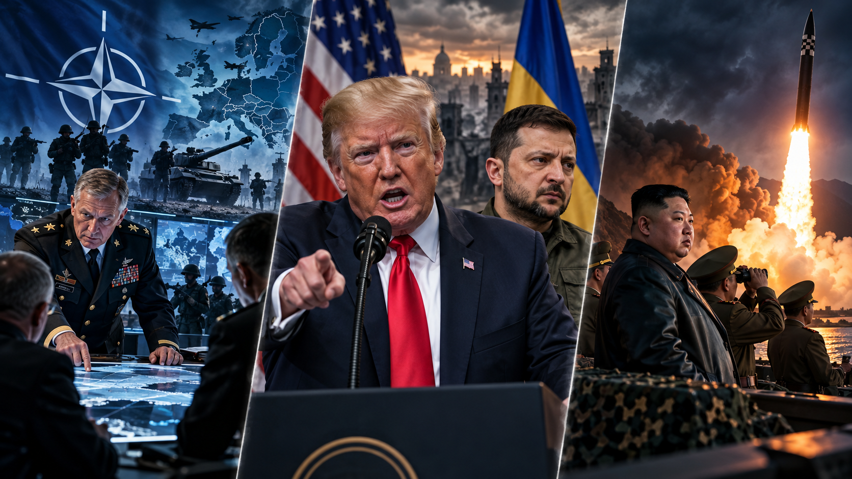 Hlavné udalosti v zahraničných médiách 13. októbra: Trump prinúti Ukrajinu kapitulovať. NATO zverejnilo plán vojny s Ruskom. KĽDR testovala balistické rakety