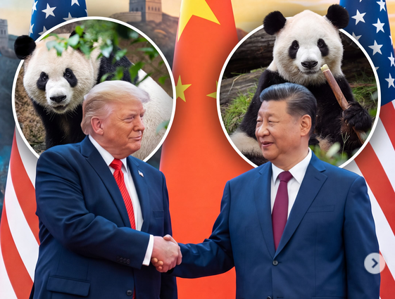 Čína vyslala do USA dve pandy veľké