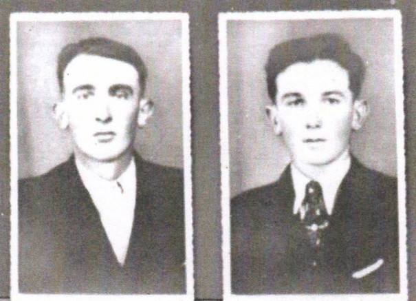 Foto: Jozef Mihálik 4.5.1915 - 30.11.1944, Rudolf Mihálik 4.5.1923 - 30.11.1944