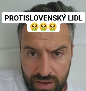 Žlto-modrý LIDL je protislovenský. Maslovíčko vyzýva na bojkot (video)