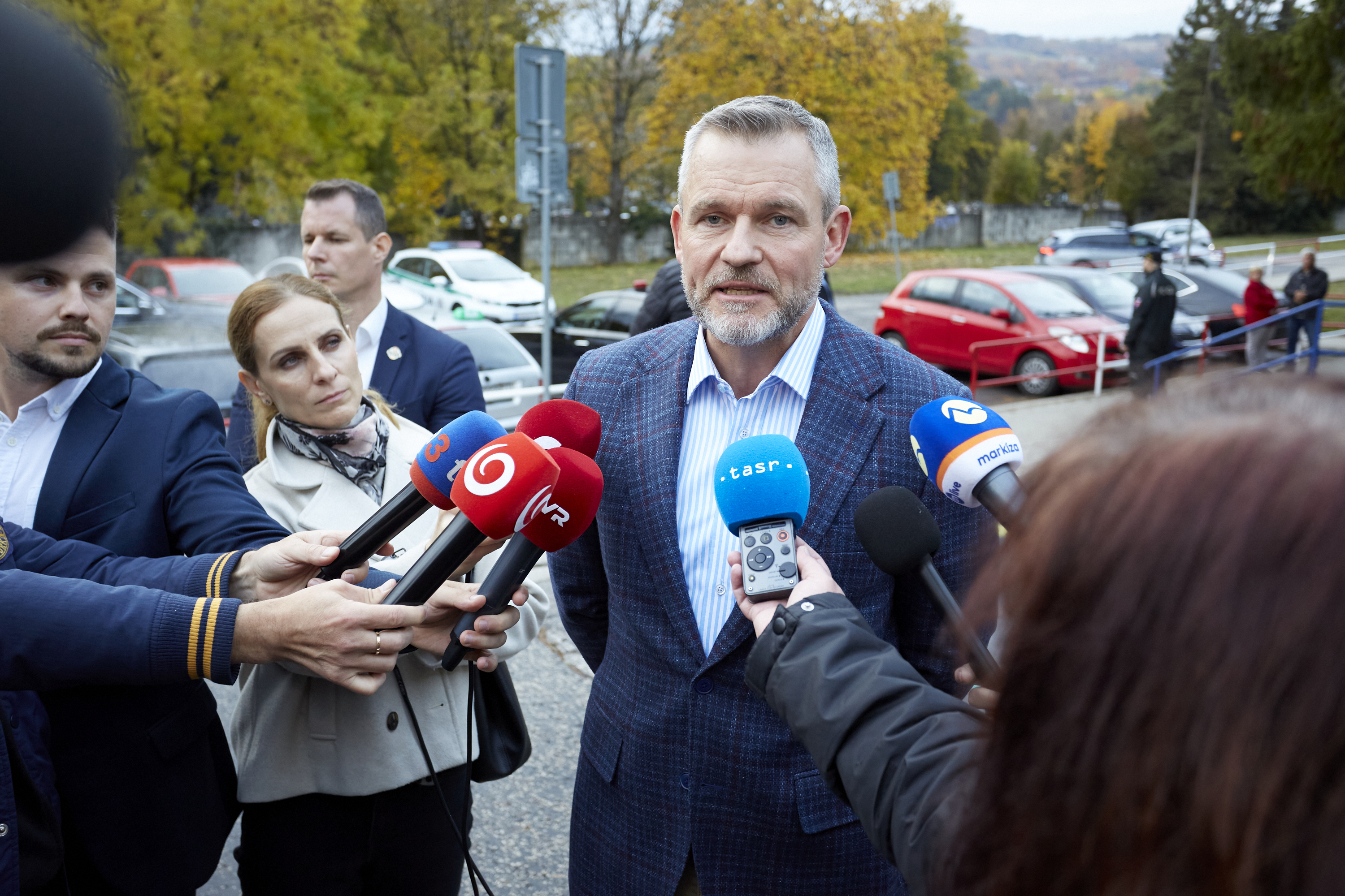 Na snímke prezident SR Peter Pellegrini