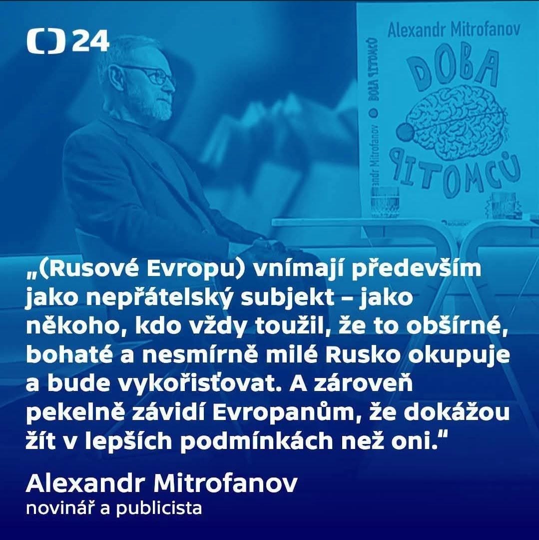 Na snímke komentátor a publicista Alexandr Mitrofanov