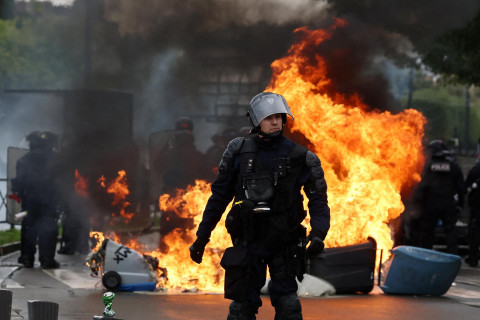 Protesty vo Francúzsku