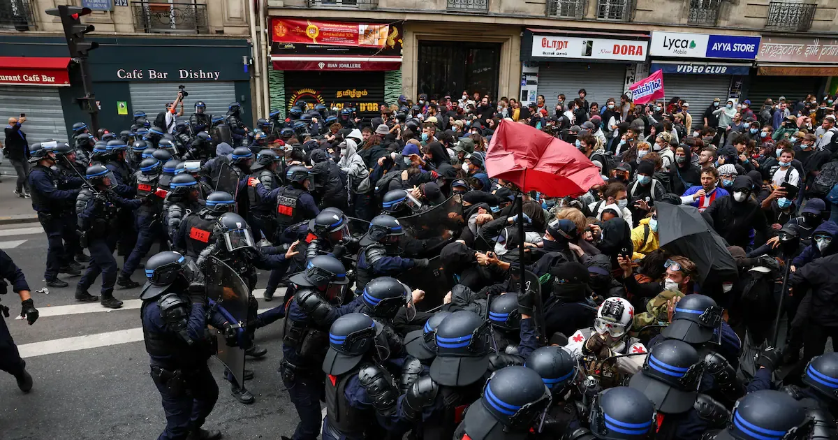 Protesty vo Francúzsku