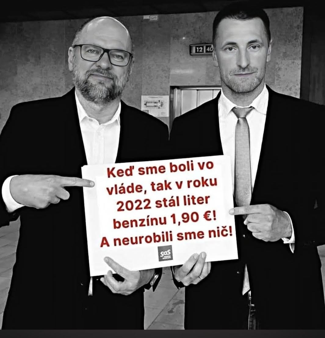 Richard Sulík, zakladateľ SaS bol ministrom hospodárstva a s cenami tiež nedokázal nič urobiť