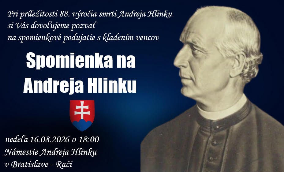 Farnosti po celom Slovensku si v nedeľu pripomenú výročie úmrtia otca národa, Andreja Hlinku