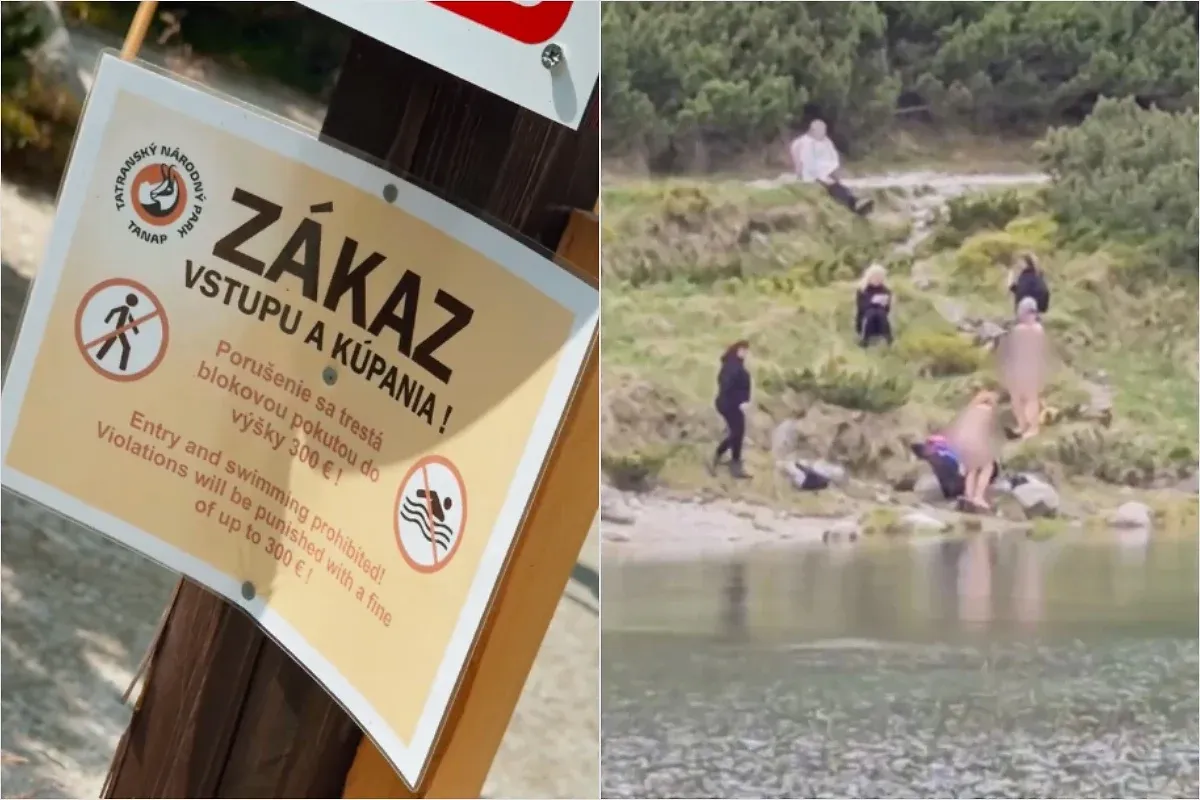 Tatranské plesá nie sú kúpaliská! TANAP pritvrdzuje, turistom hrozia vysoké pokuty