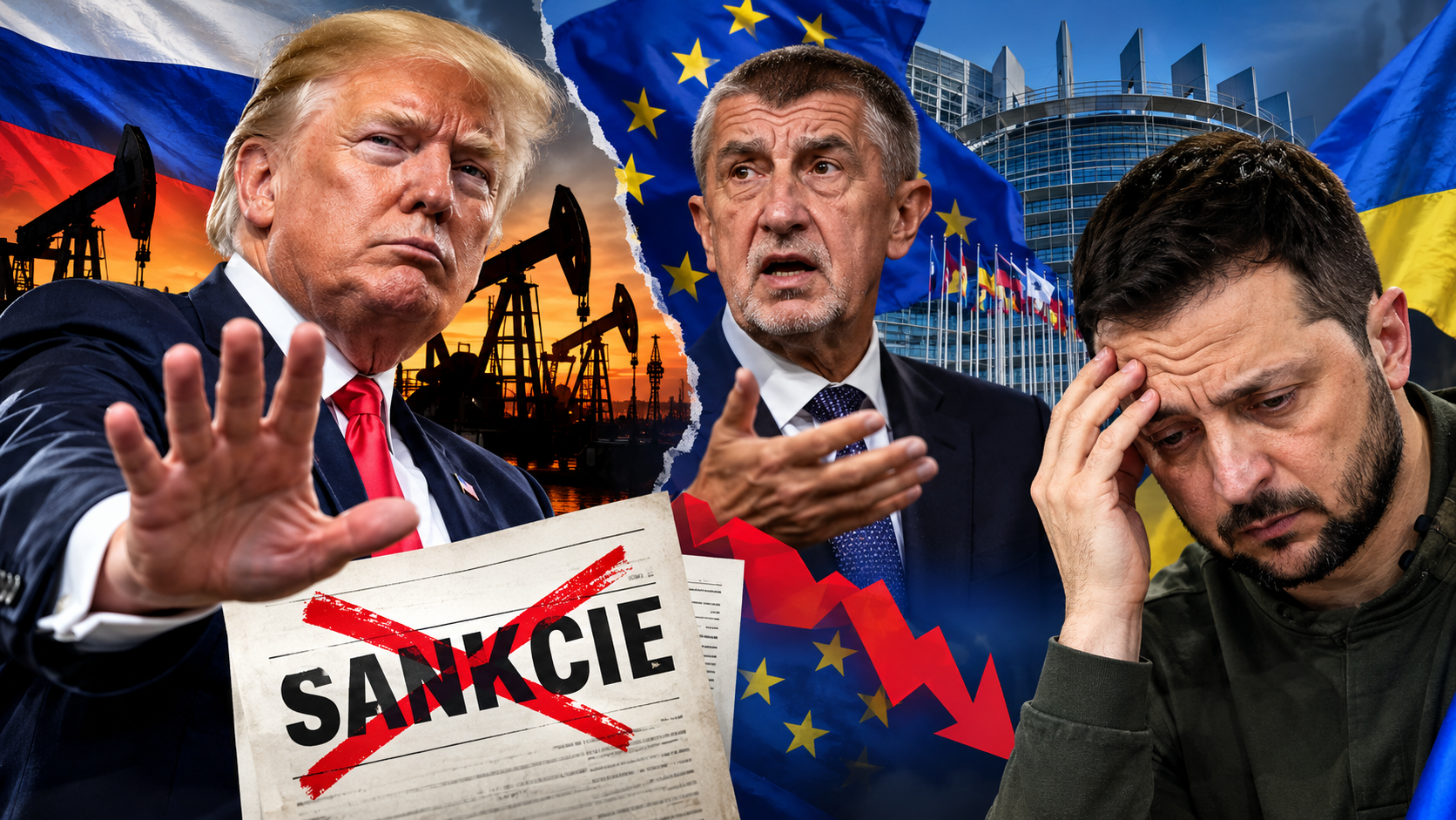 Hlavné udalosti v zahraničných médiách 17. októbra: Koniec „pekelných sankcií“, obrovská facka pre Európu a vzťahy Trumpa so Zelenským v „beznádejnej situácii“
