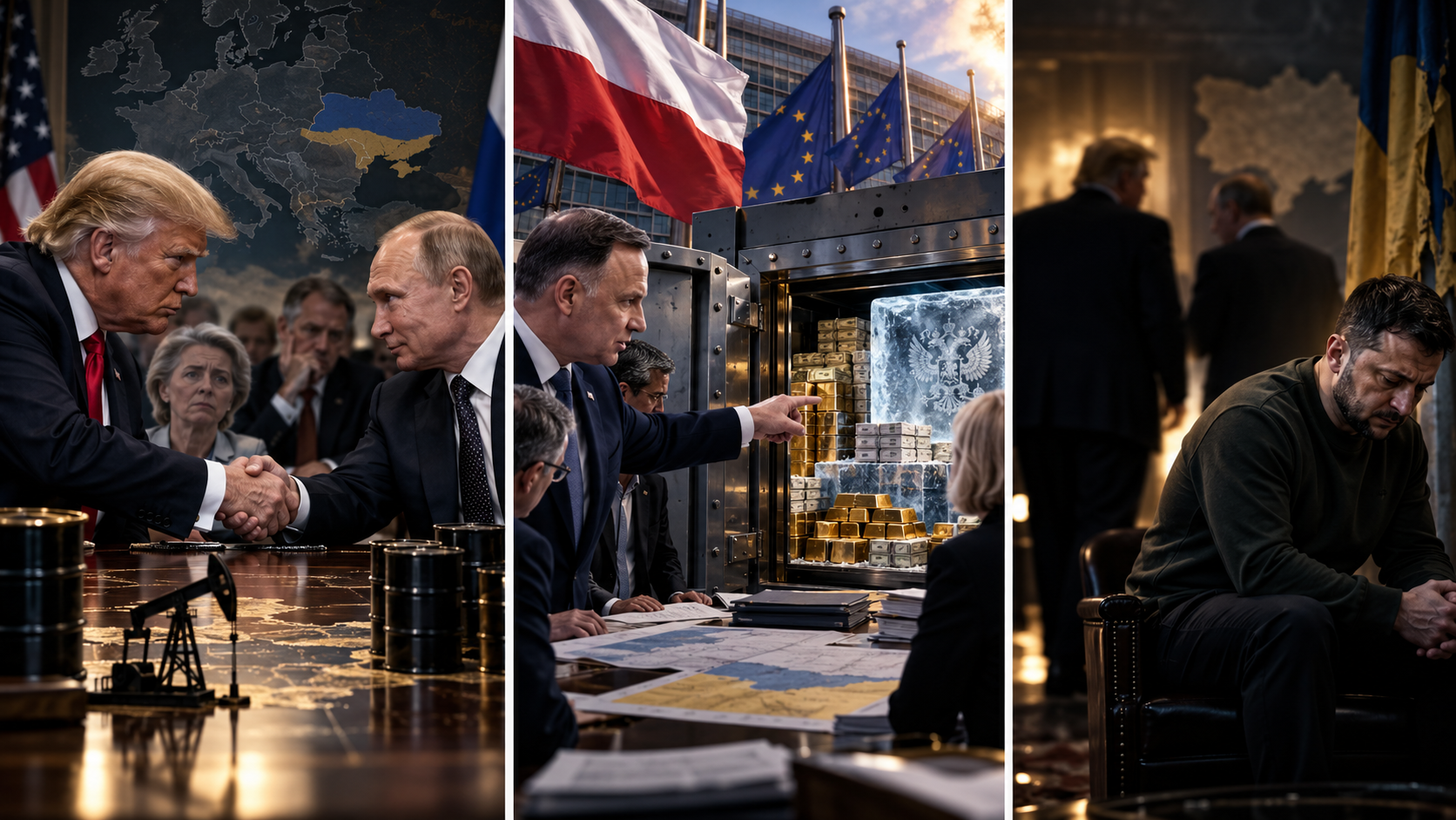 Hlavné udalosti v zahraničných médiách 14. októbra: Ukrajina a Európa pod tlakom. Poľsko napokon ustúpilo. Trump „vymazal“ Zelenského