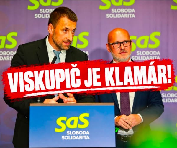 ŠÍRENIE KLAMSTIEV, NENÁVISTI A STRAŠENIE OBČANOV! Kamenický sa pustil do Vyskupiča a celej SaS: Žiadna daň z áut pre Slovákov nie je!