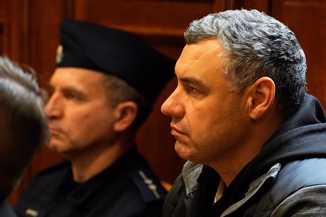 Na snímke obžalovaný Ukrajinec Volodymyr Z.