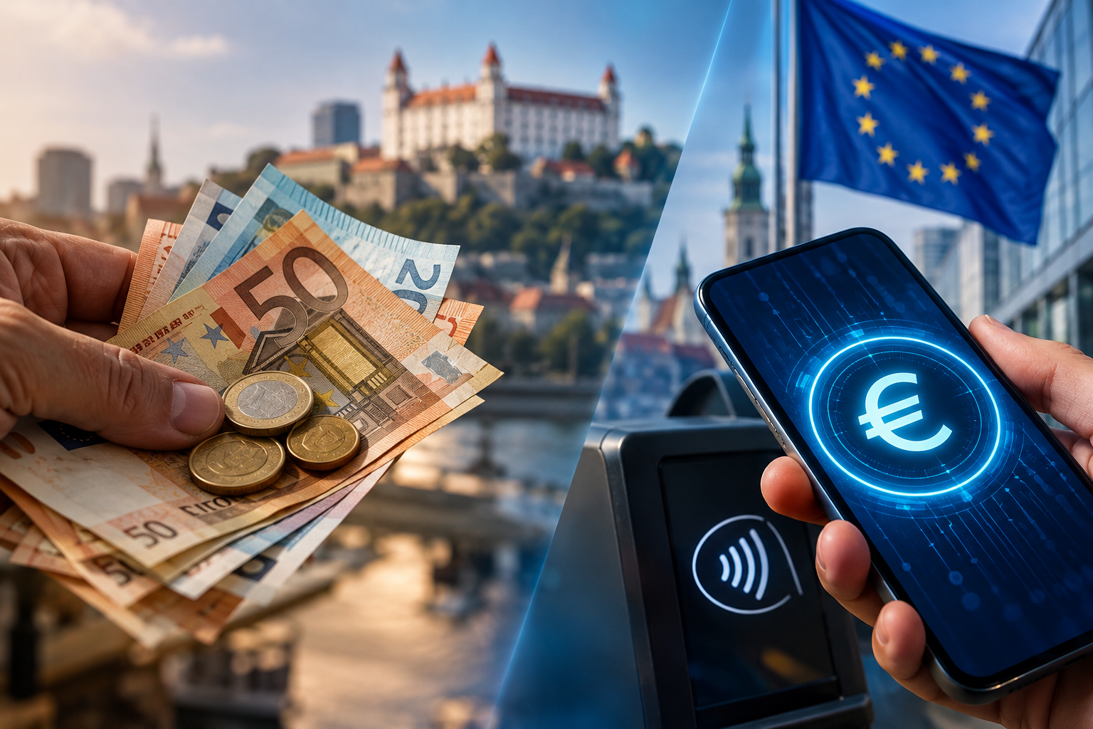 KONIEC HOTOVOSTI? Slovensko sa zapojí do testovania digitálneho eura