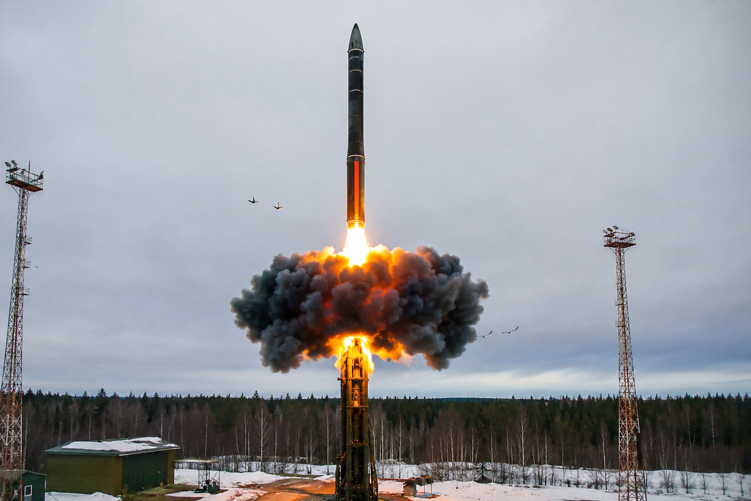 Silné varovanie z Ruska. Raketa zasiahla cieľ. Ďalším krokom je Kyjev