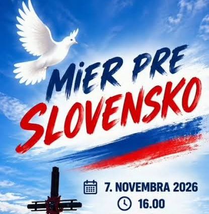7. novembra budú Košice ZA MIER: Blaha pozýva na Maslovíčkovu akciu