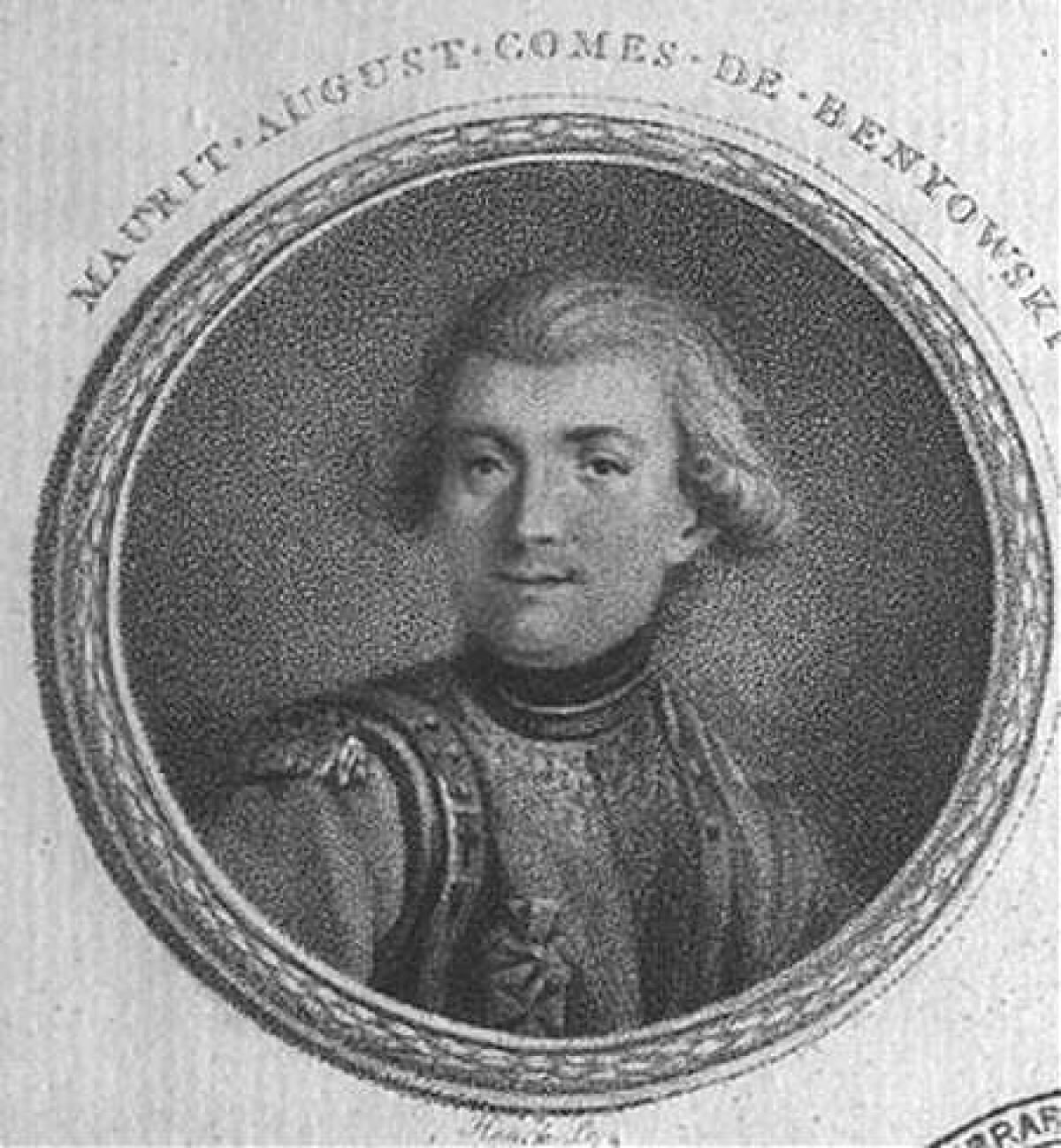 NA snímke Móric Beňovský
