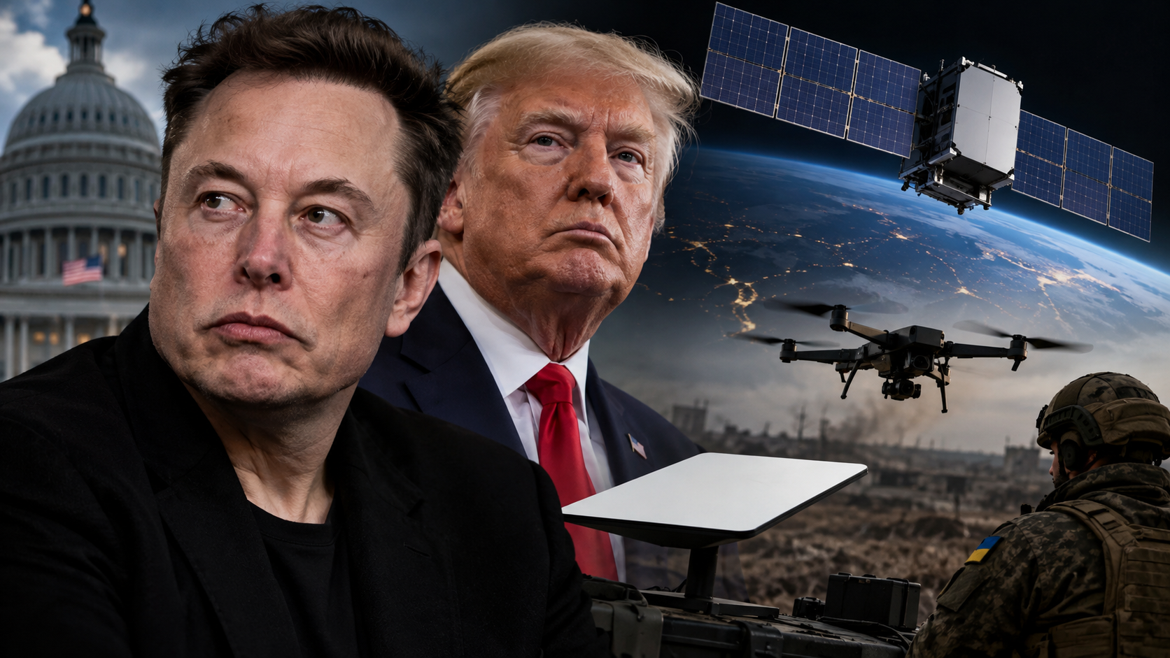 Starlink a Starshield prestávajú na Ukrajine fungovať! Mal by za tým stáť Musk