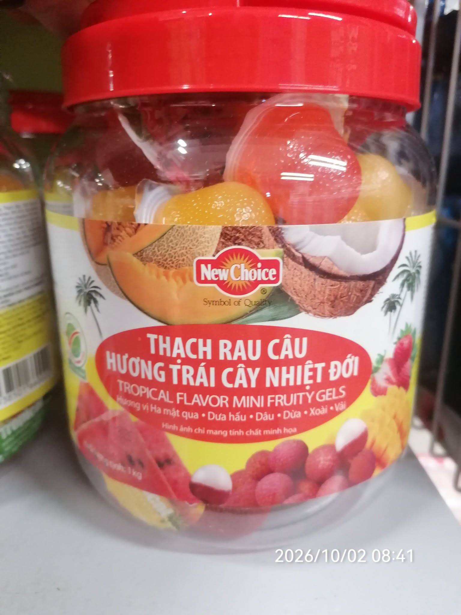 Na snímke nebezpečné mini želé ovocné