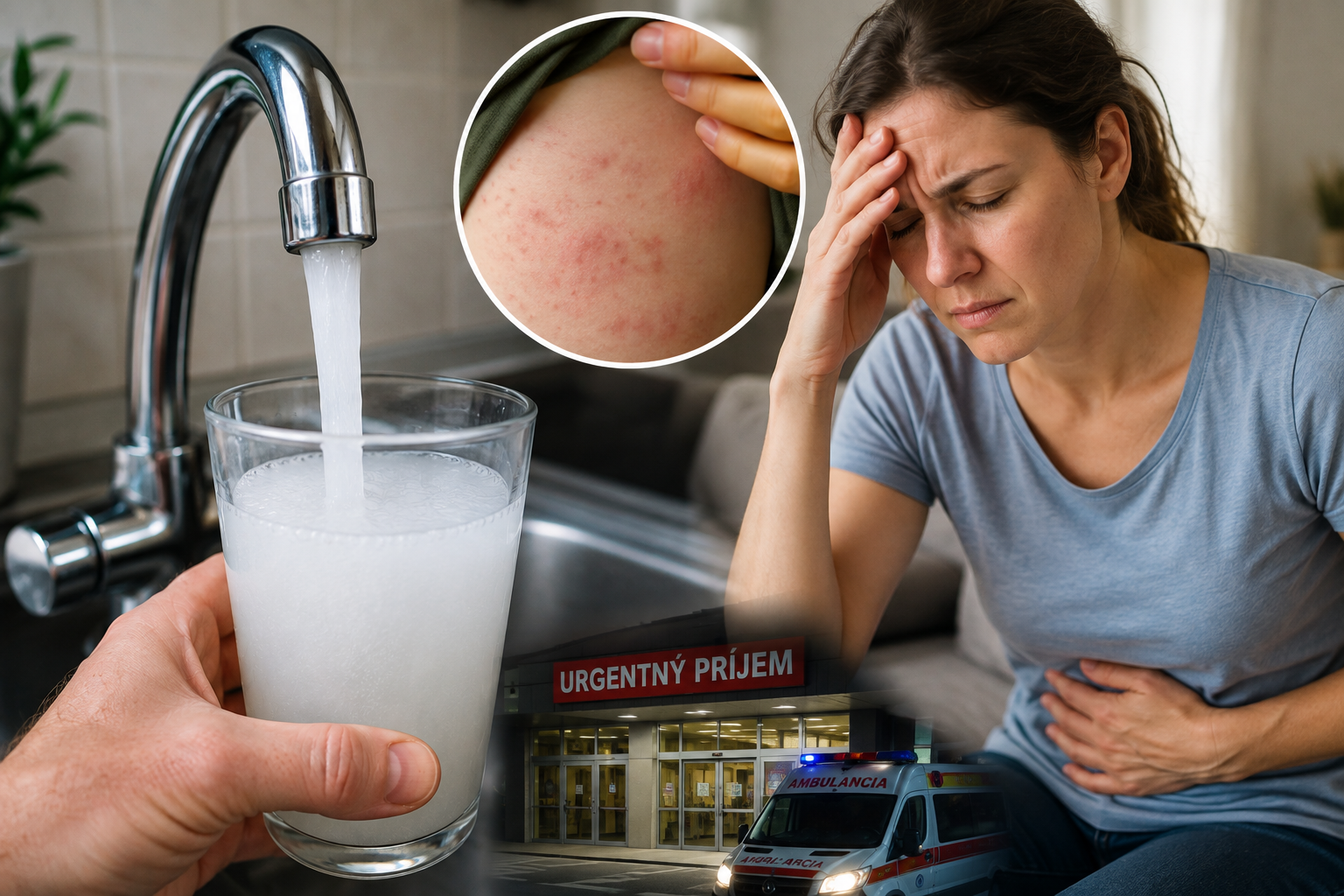 VODA SMRDELA AKO SAVO! Potom prišla triaška, búšenie srdca a vyrážky