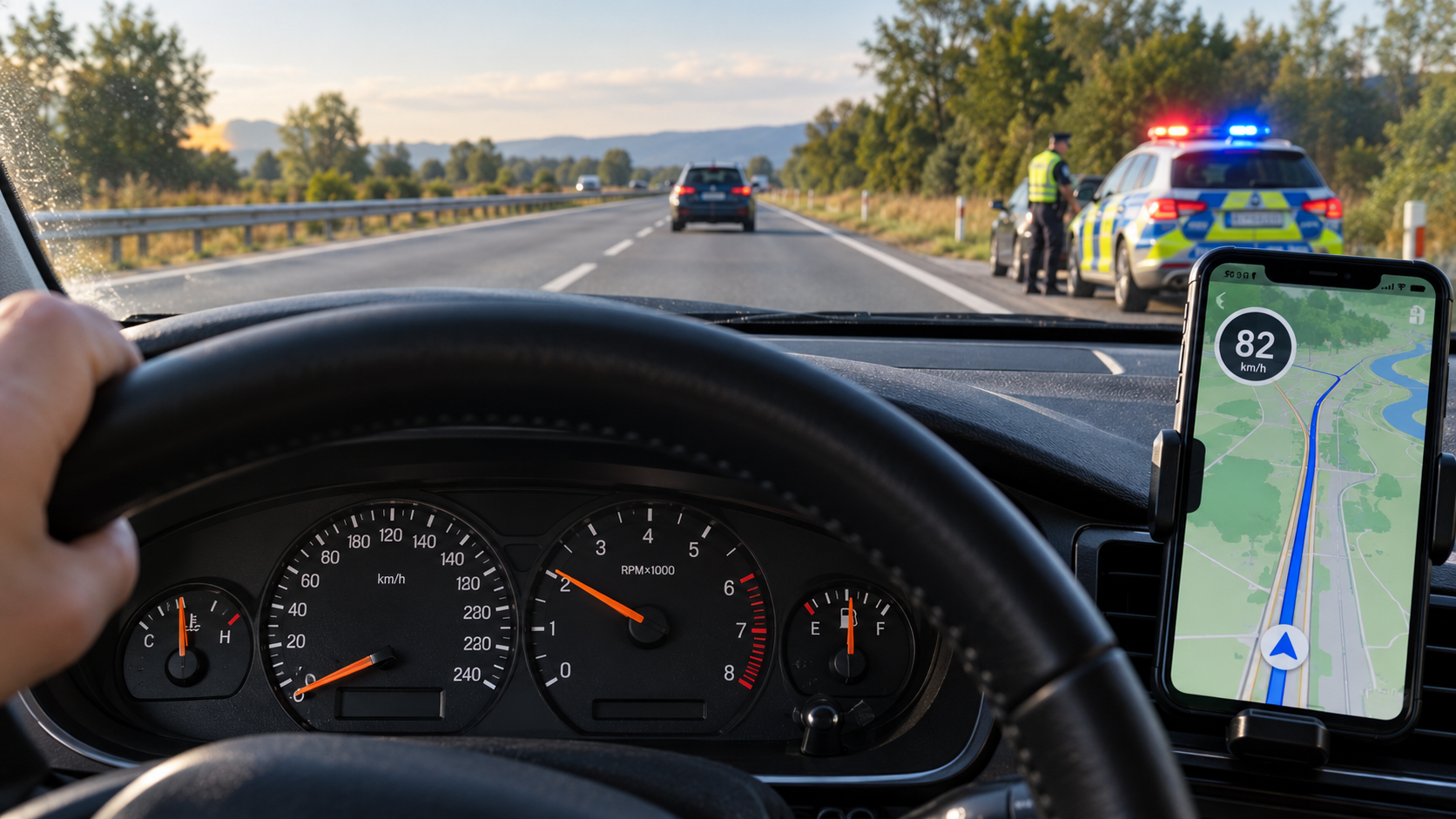 VODIČI, POZOR! Mobilná navigácia nenahradí nefunkčný tachometer. Hrozí pokuta