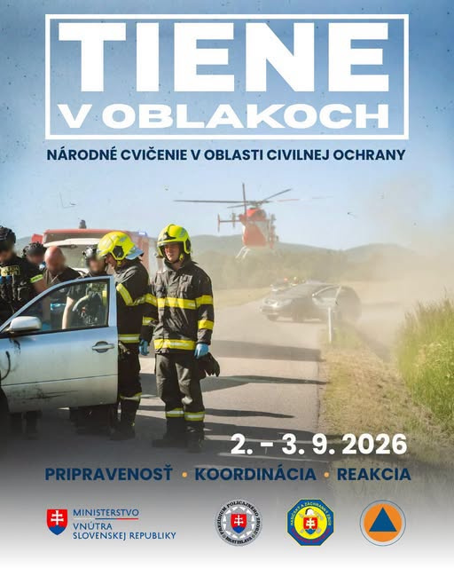 Na Zemplíne sa začína rozsiahle cvičenie civilnej ochrany Tiene v oblakoch