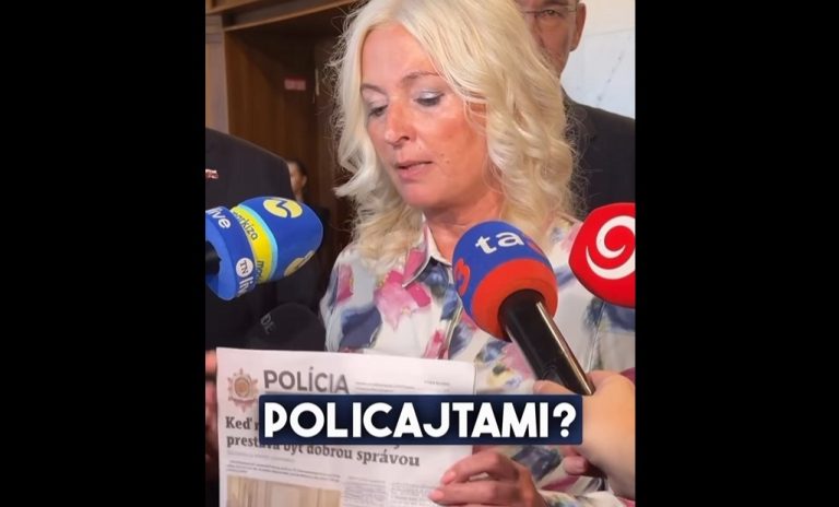 TRHANIE NOVÍN V PARLAMENTE! Poslankyňa KDH pred kamerami zničila noviny, Odborári sa búria: Toto už prekročilo hranicu