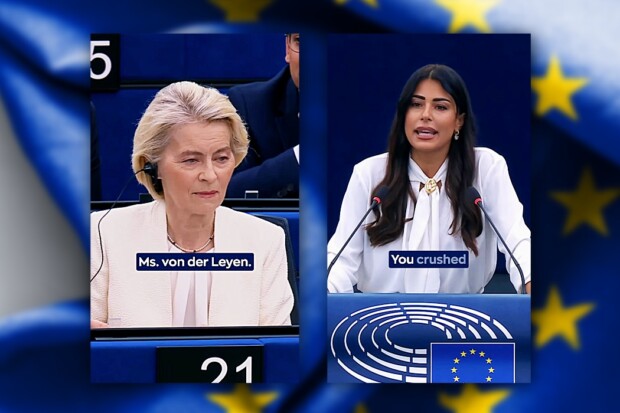 PANI LEYENOVÁ, OKLAMALI STE NÁS! - doslova vykričala grécka europoslankyňa predsedníčke EK (VIDEO)