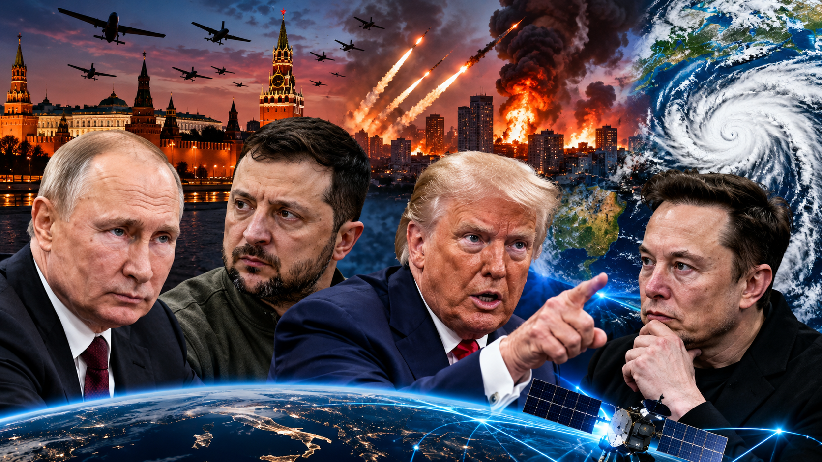 Hlavné témy zahraničných médií 23. októbra: Útok na Moskvu a údery na Kyjev. Trump vyvíjal tlak na Muska. Ohrozí El Niño svetovú ekonomiku?